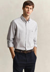 Gant Oxford Shirt, Pewter Grey