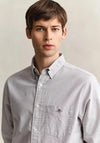 Gant Oxford Shirt, Pewter Grey
