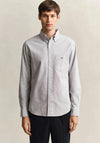 Gant Oxford Shirt, Pewter Grey