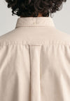 Gant Oxford Short Sleeve Shirt, Dry Sand