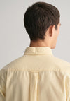 Gant Oxford Short Sleeve Shirt, Dusty Yellow