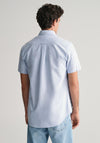 Gant Oxford Short Sleeve Shirt, Light Blue