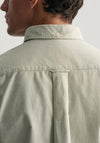 Gant Oxford Short Sleeve Shirt, Milky Matcha