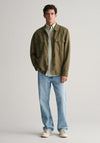 Gant Oxford Short Sleeve Shirt, Milky Matcha