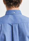 Gant Oxford Short Sleeve Shirt, Rich Blue