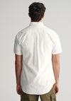 Gant Oxford Short Sleeve Shirt, White