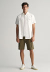 Gant Oxford Short Sleeve Shirt, White