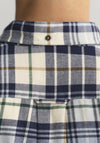 Gant Plaid Flannel Shirt, Cream