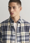 Gant Plaid Flannel Shirt, Cream