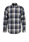 Gant Poplin Check Shirt, Classic Blue