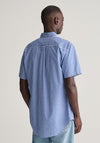 Gant Poplin Gingham Shirt, College Blue