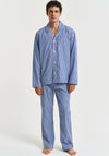 Gant Stripe Pyjama Set, Rich Blue