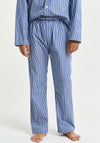 Gant Stripe Pyjama Set, Rich Blue