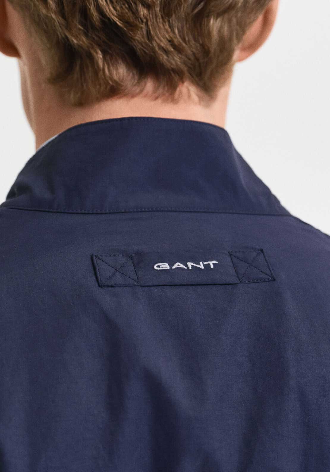 Gant Reversible Harrington Jacket, Classic Blue