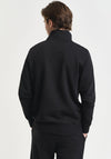 Gant Shield Half Zip Sweatshirt, Black