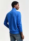 Gant Shield Half Zip Sweatshirt, Lapis Blue