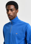 Gant Shield Half Zip Sweatshirt, Lapis Blue