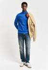 Gant Shield Half Zip Sweatshirt, Lapis Blue