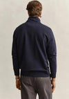 Gant Sheild Half Zip Sweatshirt, Navy