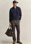 Gant Sheild Half Zip Sweatshirt, Navy
