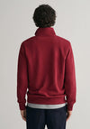 Gant Sheild Half Zip Sweatshirt, Plumped Red