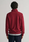 Gant Sheild Half Zip Sweatshirt, Plumped Red