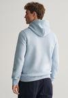 Gant Shield Hoodie, Dove Blue