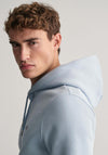 Gant Shield Hoodie, Dove Blue
