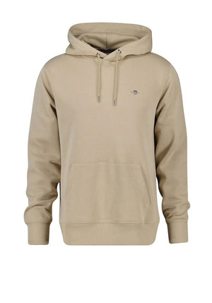 Gant Shield Hoodie, Dry Sand