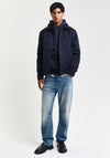 Gant Shield Hoodie, Evening Blue