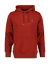 Gant Shield Hoodie, Iron Red