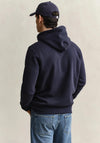 Gant Shield Hoodie, Evening Blue