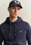 Gant Shield Hoodie, Evening Blue