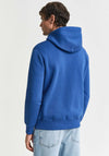 Gant Shield Hoodie, Rich Blue