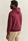 Gant Shield Hoodie, Deep Grape Wine