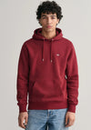 Gant Shield Hoodie, Wine