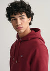 Gant Shield Hoodie, Wine