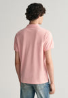 Gant Shield Pique Polo Shirt, Bubblegum Pink