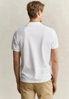 Gant Shield Pique Polo Shirt, White