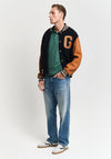 Gant Shield Pique Polo Shirt, Woody Green