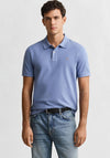 Gant Shield Pique Polo Shirt, Blue