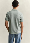 Gant Shield Pique Polo Shirt, Duck Egg Blue