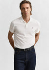 Gant Shield Pique Polo Shirt, White