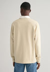 Gant Shield Heavy Rugger Polo Shirt, Silky Beige