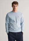 Gant Shield Sweatshirt, Dove Blue