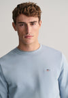 Gant Shield Sweatshirt, Dove Blue