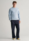 Gant Shield Sweatshirt, Dove Blue