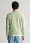 Gant Sheild Crew Neck Sweatshirt, Milky Matcha