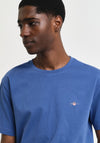 Gant Shield T-Shirt, Vintage Blue