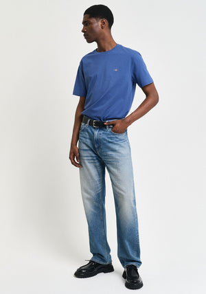 Gant Shield T-Shirt, Vintage Blue